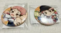 呪術廻戦 まるくじ ちゃぽんっ！ 虎杖悠仁 缶バッジ