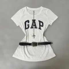 00s y2k グランジ 平成ギャル GAP Tシャツ ロゴT
