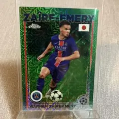 2025 Topps UEFA ワレン・ザイール＝エムリ 99シリ グリーンリフ