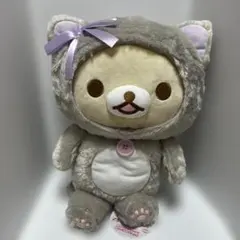 即送！【ピンク】コリラックマ キャット ぬいぐるみXL - メルカリ