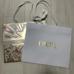 DIOR ショッパー　紙袋　2枚セット