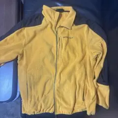 イエロー フリースジャケット Lサイズ