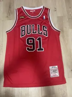 1719☆リーボック☆NBAピストンズ☆タンクトップ☆総刺繍☆L相当