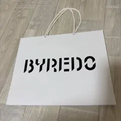 BYREDO ショップ袋 ホワイト