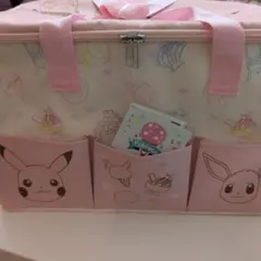 ポケットモンスタープラチナムザッカ　保冷バック　保冷トートバック　ピンク