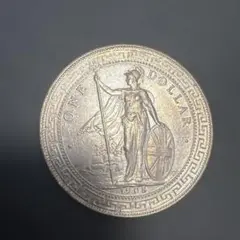 1908年 イギリス　貿易銀　銀貨 1ドル銀貨 1908年 イギリス 貿易銀 銀貨 1ドル銀貨 - メルカリ