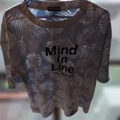 RECORDING BIRD ボタニカル柄 Tシャツ