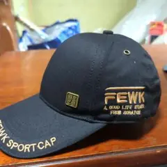 FEWK スポーツキャップ 黒