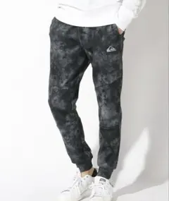 新品　QUIKSILVER クイックシルバー　タイダイ　ジョガーパンツ　メンズ