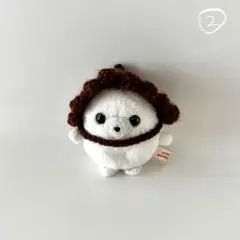 ②ちいさなぬいぐるみの秋の味覚ボンネット　ミニビーンズ　ハンドメイド