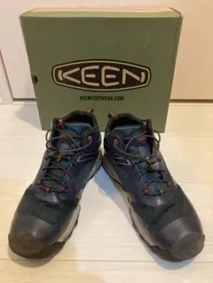 KEEN トレッキングシューズ キャンプ　ウォータープルーフ　23.5㎝