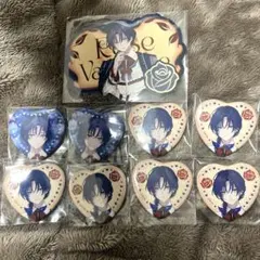 花籠つばさ にじさんじ Rose Valentine ハート缶バッジ 缶バッジ