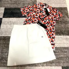新品タグ付き ピン PING ポロシャツ スカート セットアップ S ゴルフ