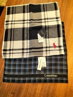 Polo Ralph Lauren & Calvin Klein ハンカチセット