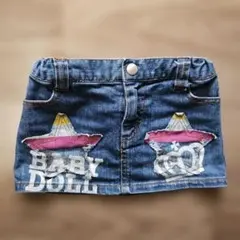 BABY DOLL デニムスカート　90