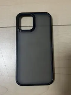 iPhone12／iPhone12pro用　トラス　透明ブラックケース