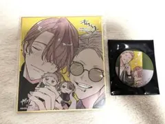 ギヴン展 ENCORE 入場特典 色紙 缶バッジ 秋彦 春樹