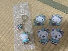 チョコミントシークレットチャーム、ステッカーハローキティ