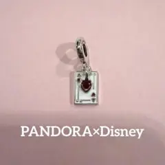 PANDORA×Disney ヴィランズクィーン オブハート ダングル チャームのサムネイル