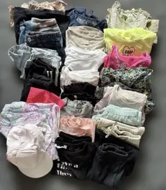 女の子服まとめ売り 25点　120デニム トップス 春夏