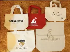 ☆新品☆ エコバッグ　inumo 芝公園　インターペット　犬　散歩　５点