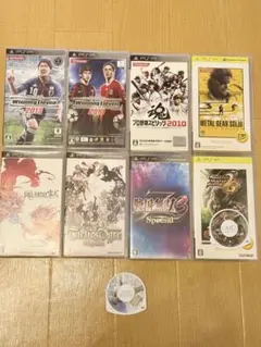 PSP ソフト 9本セットまとめ売り