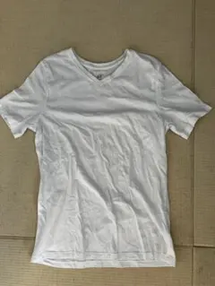 H&M BASIC オーガニックコットン VネックTシャツ ホワイト150㎝のサムネイル