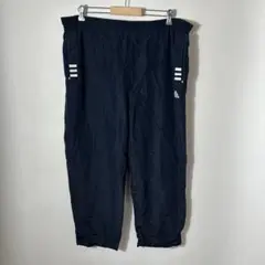 古着 adidas ジャージ ナイロンパンツ ネイビー