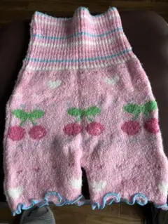子供用 腹巻き（M90-130）+毛糸のパンツ（120）2枚セット