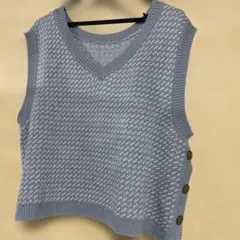Samansa Mos2 ニットベスト サイズF