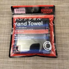 新品【STRANGER THINGS】 今治タオル 25×25cm