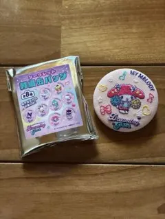 【E-ZO福岡限定】マイメロディ 刺繍缶バッジ