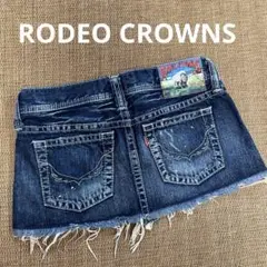RODEO CROWNS ロデオクラウンズ　デニムミニスカート