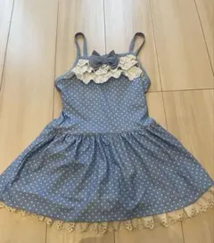 マザウェイズ　ドット柄ワンピース水着