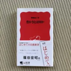 豊かさとは何か