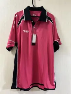 【新品未使用品】TSP ユニフォーム　卓球　ユニセックス　ピンク＆黒