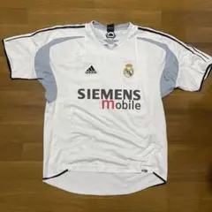 アディダス 00s REAL MADRID 04/05 ゲームシャツ M ホーム - メルカリ