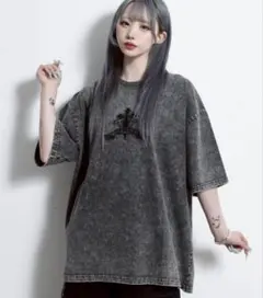REFLEM レフレム ハーフスリーブカットソー クロス刺繍 Tシャツのサムネイル