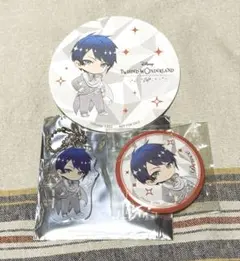 ツイステカフェ　D100 デュース　コースター　アクキー　缶バッジ