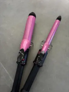 美品VS ヴィダルサスーンコテ　ピンク2本セット