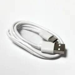 USB ケーブル 白