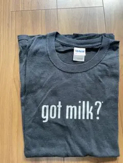 00s got milk? 企業プリントTシャツ L GILDAN 黒 企業物
