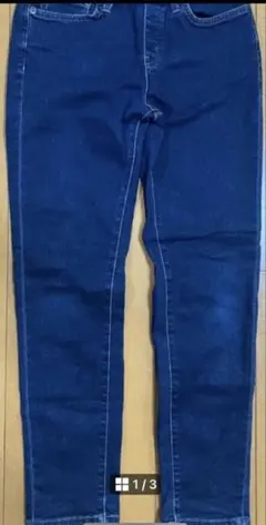 UNIQLO キッズ 長ズボン 150 ダークブルー（再出品）