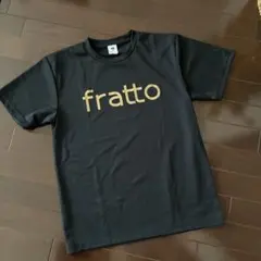 fratto Tシャツ 黒 ×ゴールドロゴ　Mのサムネイル