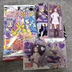 キミとアイドルプリキュア キラキラクリアカードキュアキュンキュン紫雨こころ 2枚