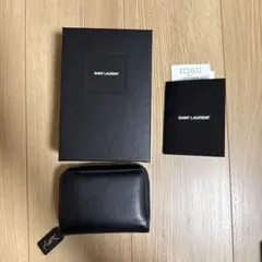 SAINT LAURENT 二つ折り財布 ブラックのサムネイル