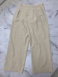 ユニクロ　タックワイドパンツ　XL
