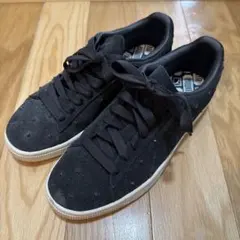 PUMA スエード スタッズ スニーカー ブラック　箱無し