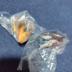 モンハンワイルズ 一番くじ C賞 モンスターヘッドマグネット 2種セット