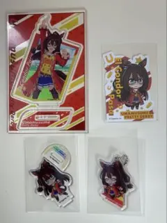 【ウマ娘】100均コラボグッズ エルコンドルパサー 4点セット